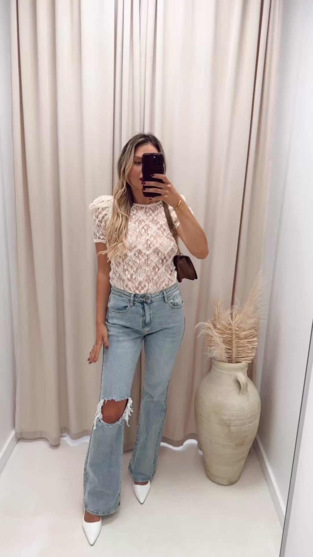 OLA LACE T-SHIRT TOP