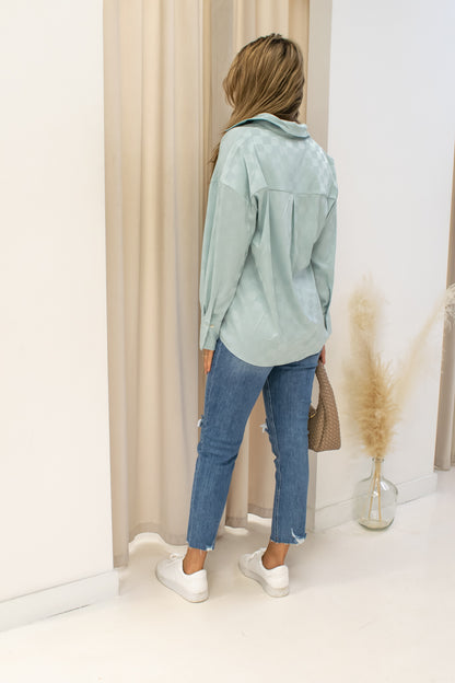 NEW REMINGTON CHECKERED BLOUSE