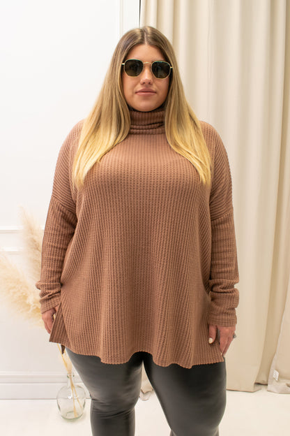NEW ZOSIA WAFFLE TOP | CURVY