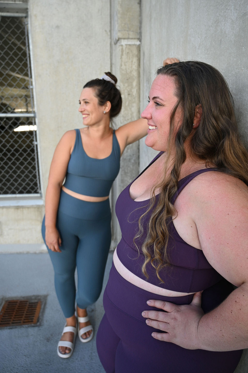 ARRO RIBBED SET TOP (PURPLE) - VELENZIA