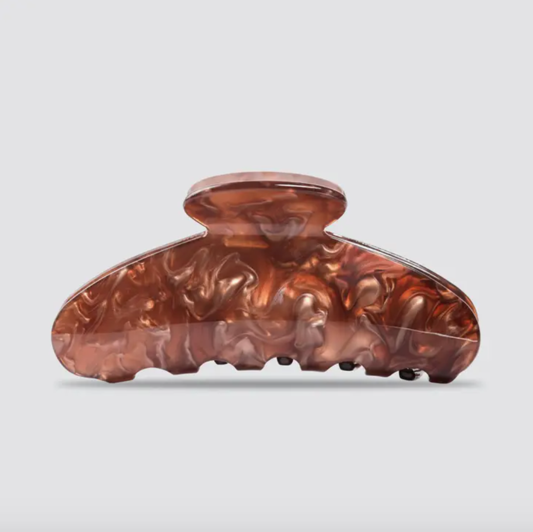 NEW MARBLE HAIR CLIP BLONDE| KITSCH